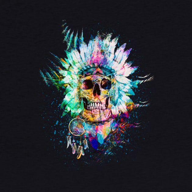 Skull Wild Spirit by rizapeker